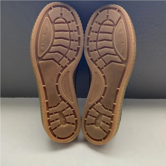 G-Star RAW Rovulc Denim Low Sneakers Unisex. Excellent Condition UK 40 US 7 - Picture 8 of 11